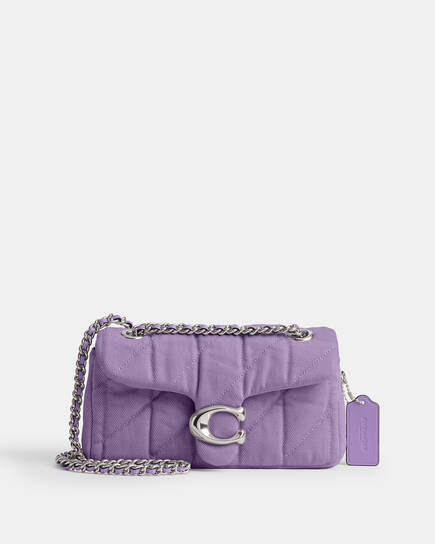 Coach Tabby Shoulder Bag 20 With Quilting (PURPLE)